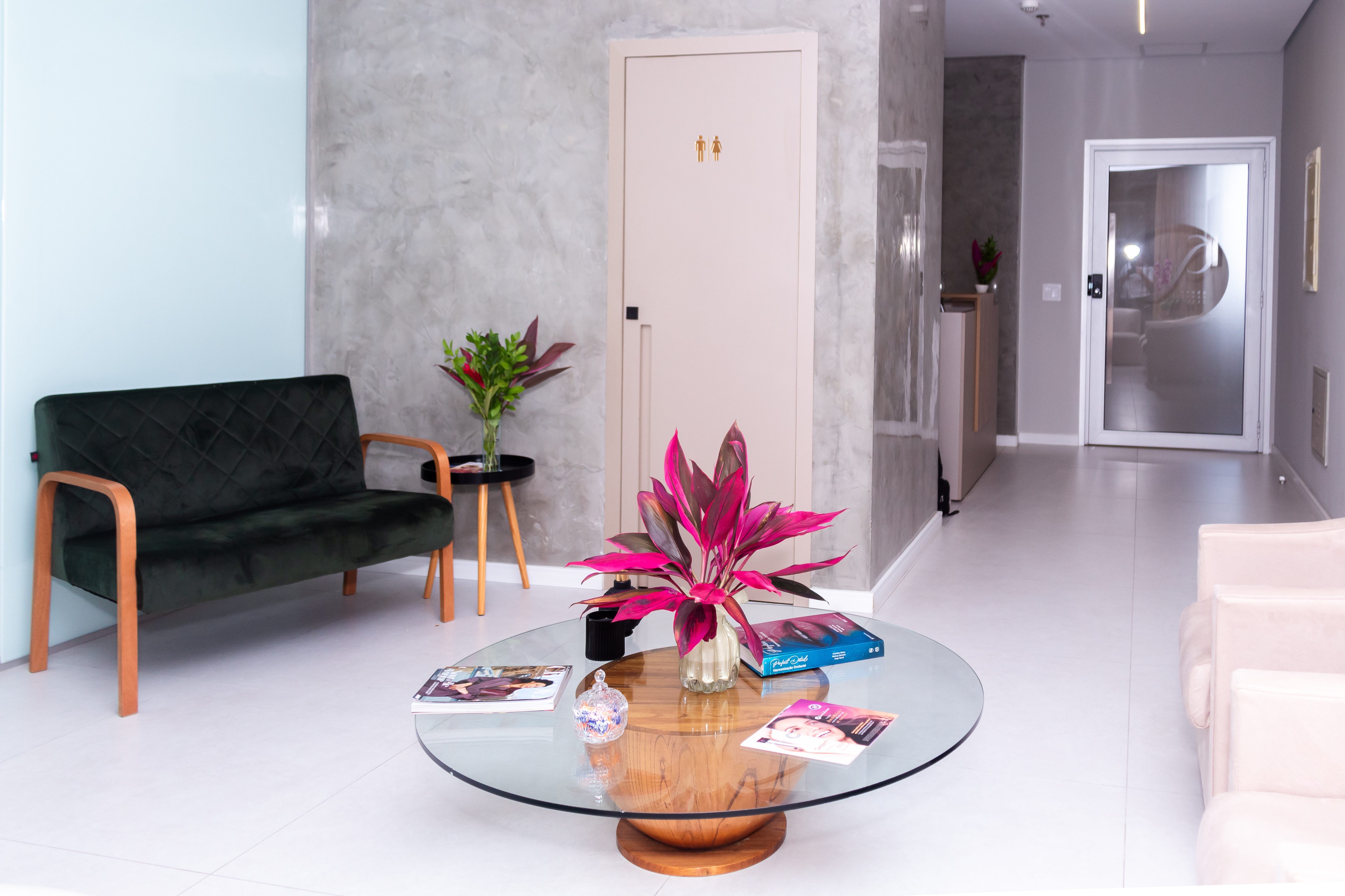 Lounge da clínica